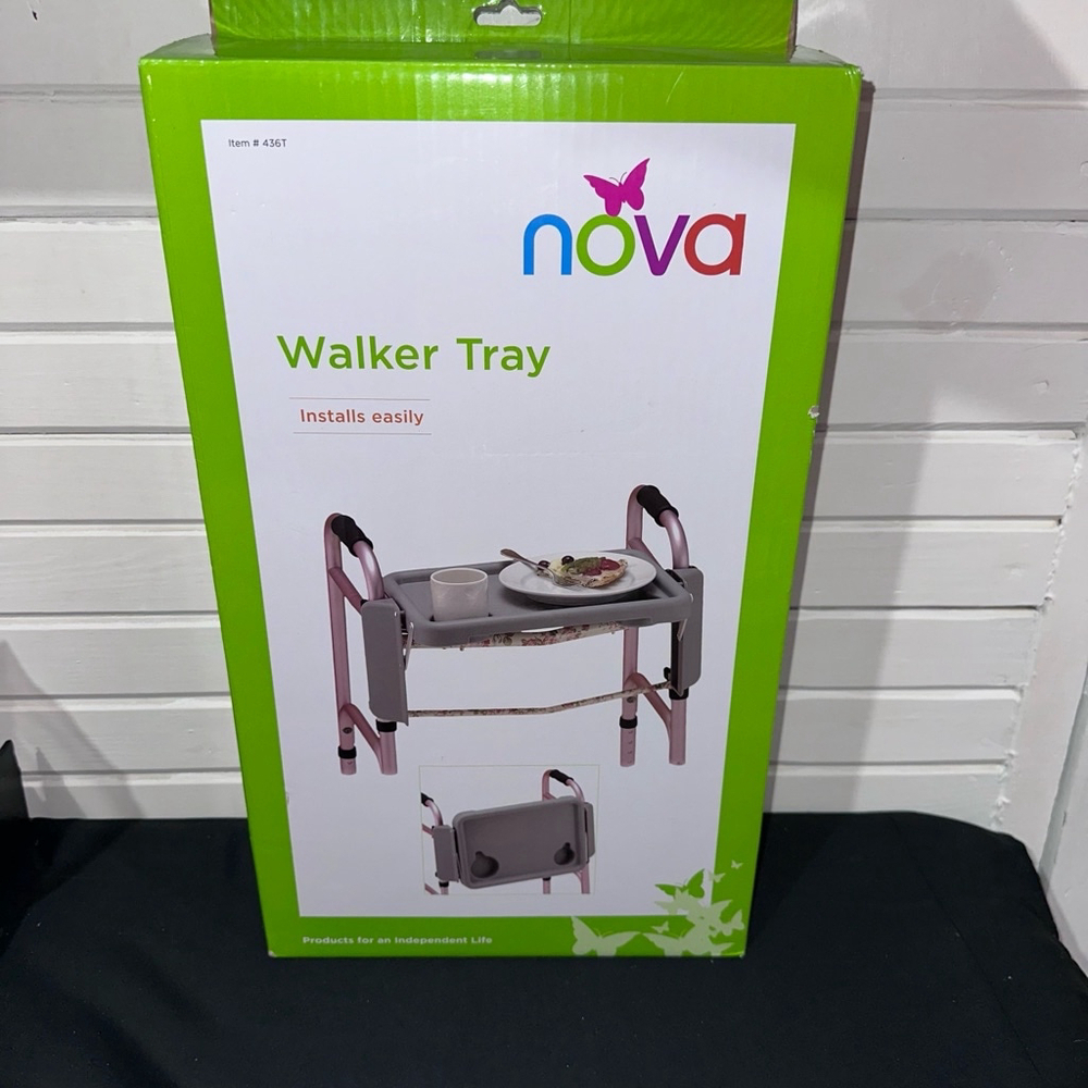 Nova Walker Tray, Grey, 14"x9.75" NEW - Picture 6 of 11